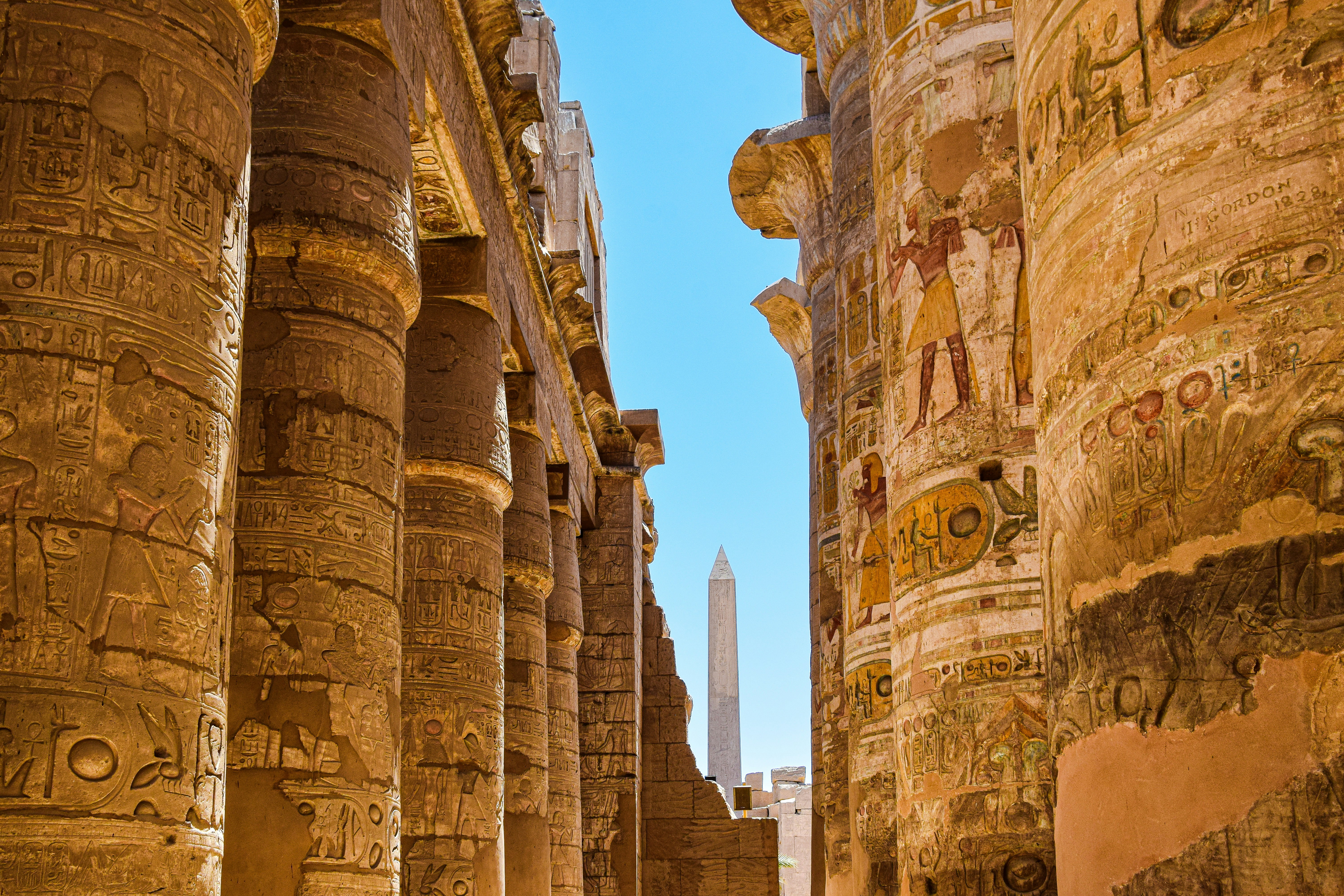 Säulen Tempel in Luxor