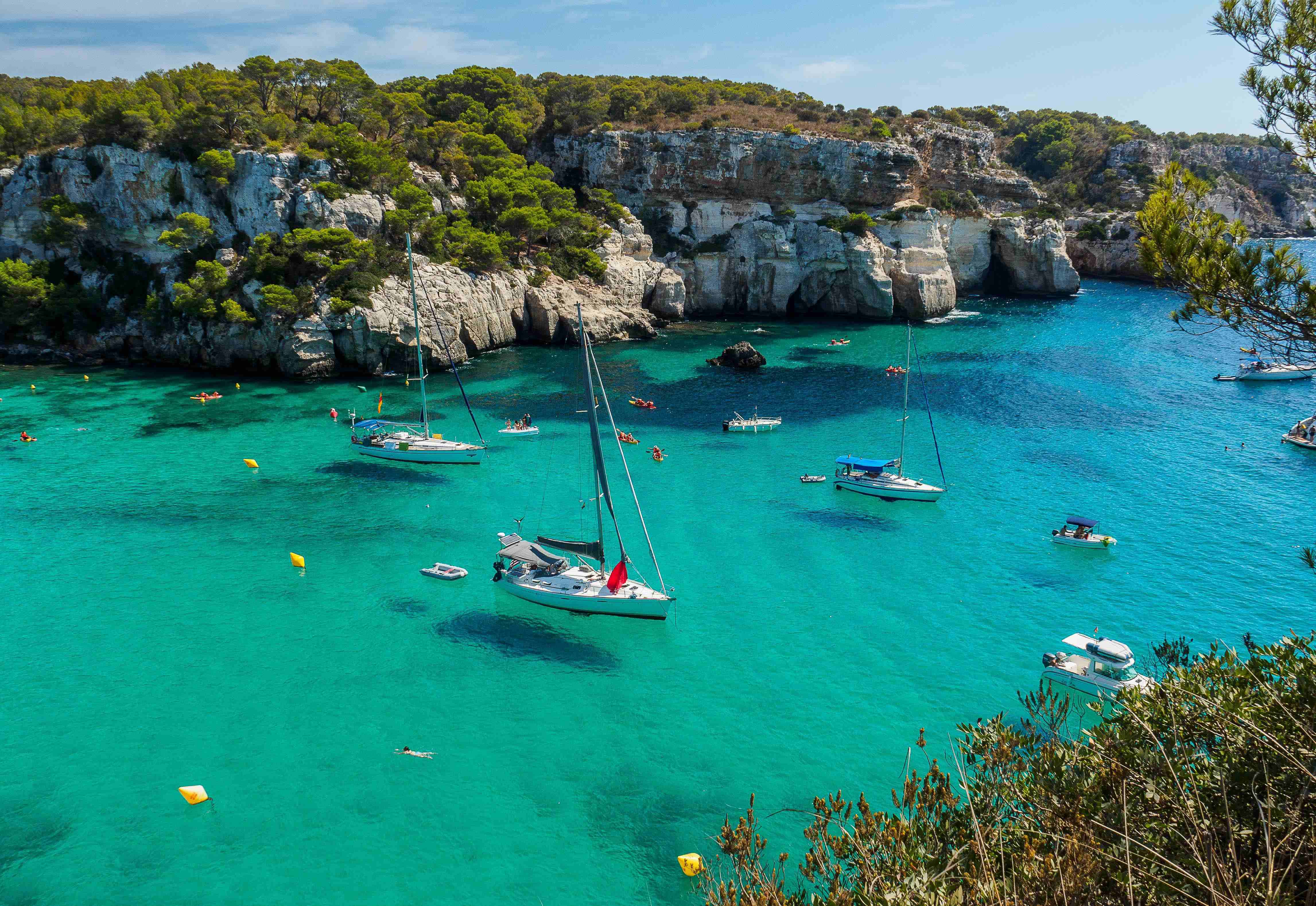 Bucht Marcelle in Menorca