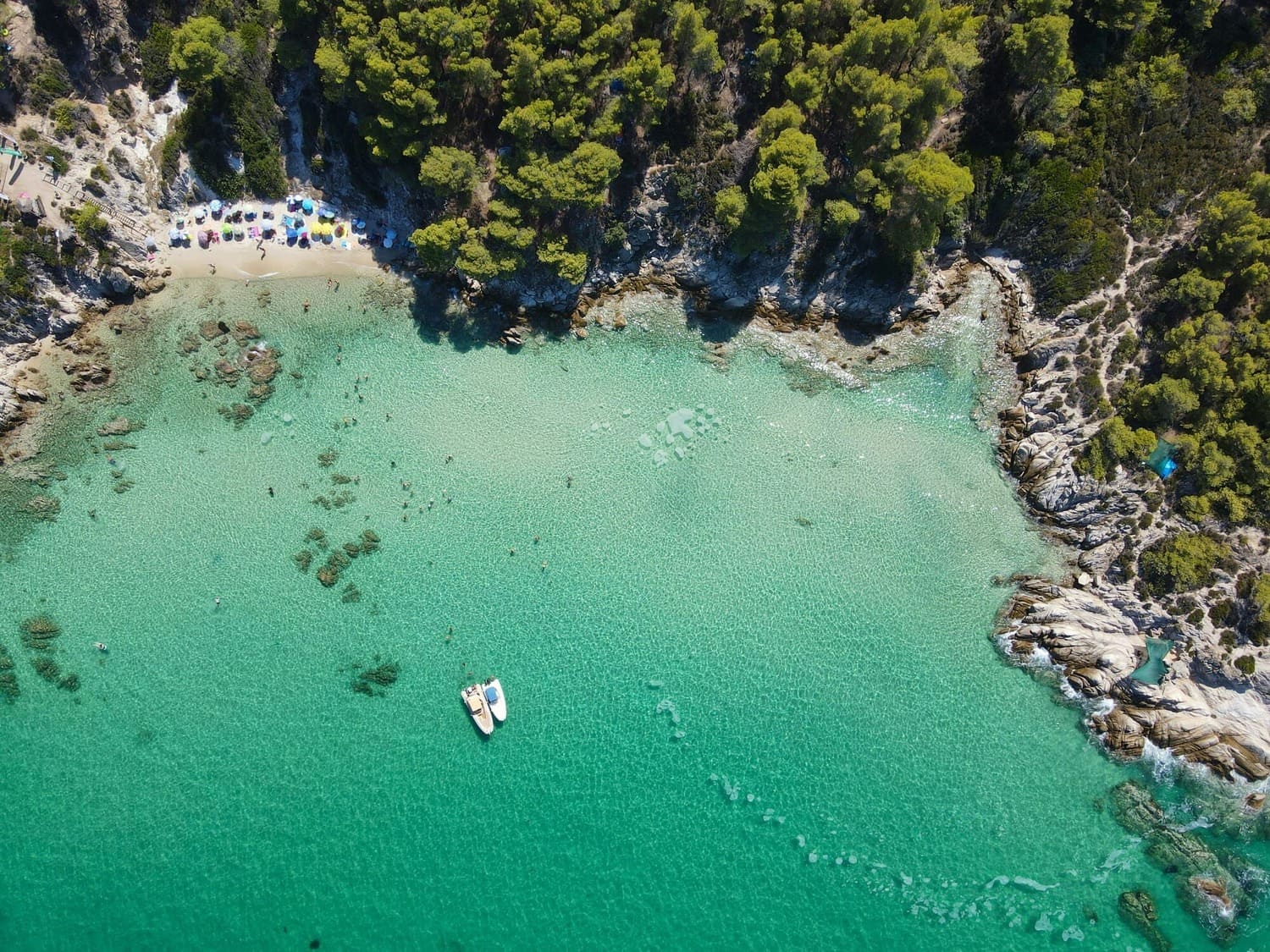 Chalkidiki Urlaub Chalkidiki Urlaub Türkisfarbenes Meerwasser