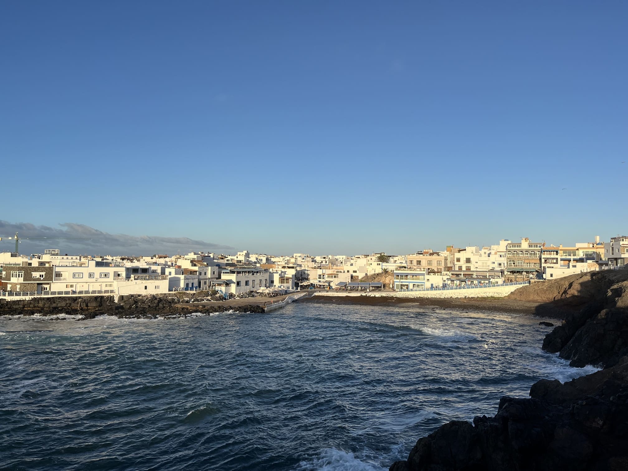 Fuerteventura Fischerdorf El Cotillo mit altem Hafen